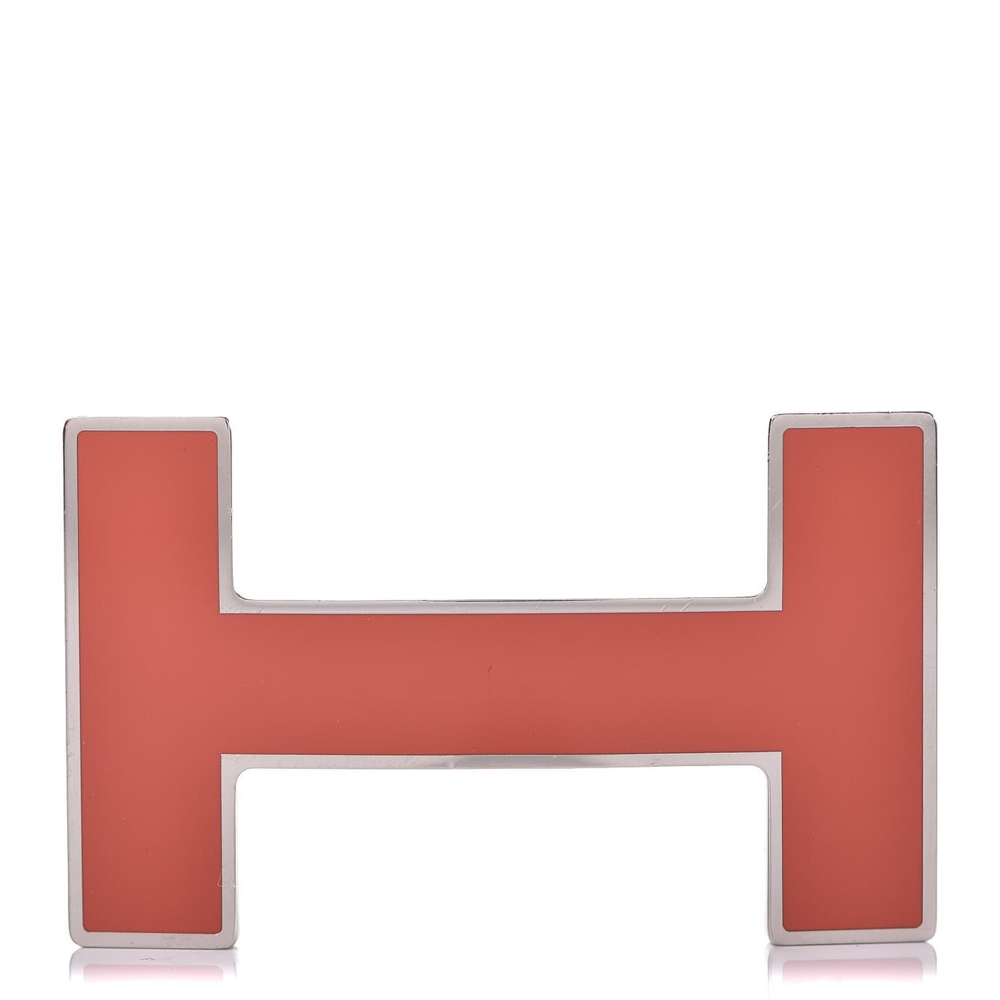 Enamel Quizz H Belt Buckle Sanguine