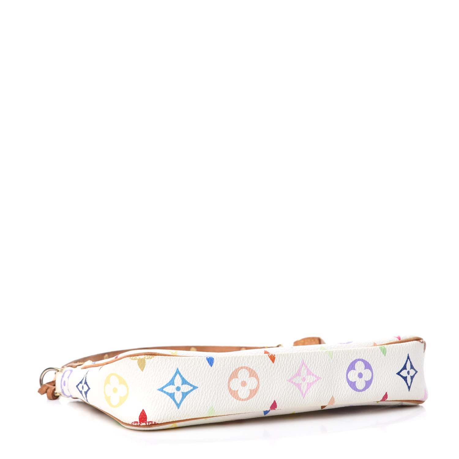 Louis Vuitton Monogram Multicolor Pochette Accessories White 4 of 7