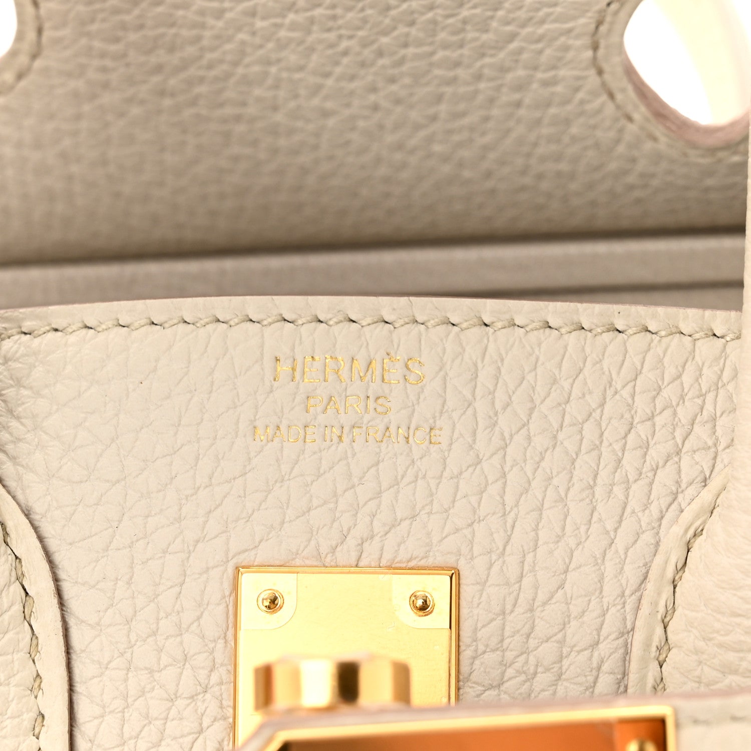 Hermes Togo Birkin 25 Beton 6 of 11