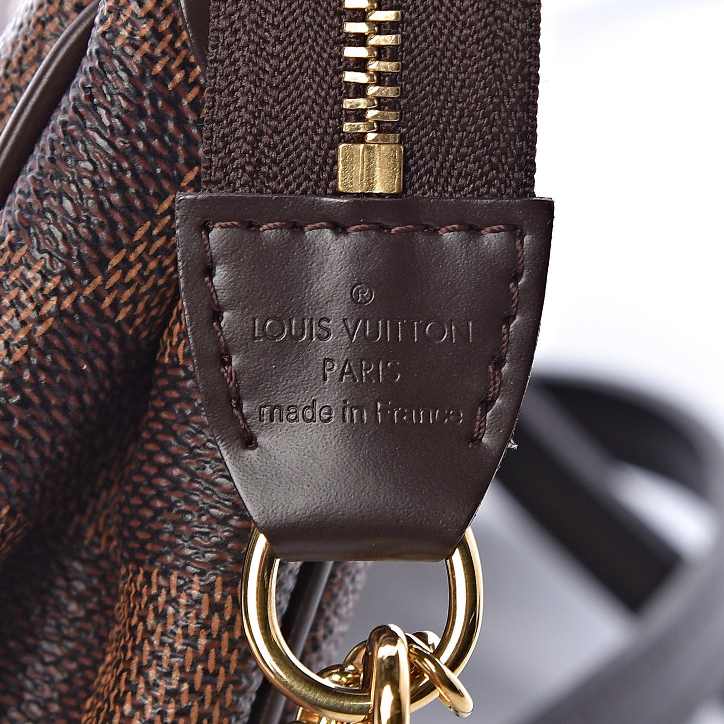 Damier Ebene Eva Clutch