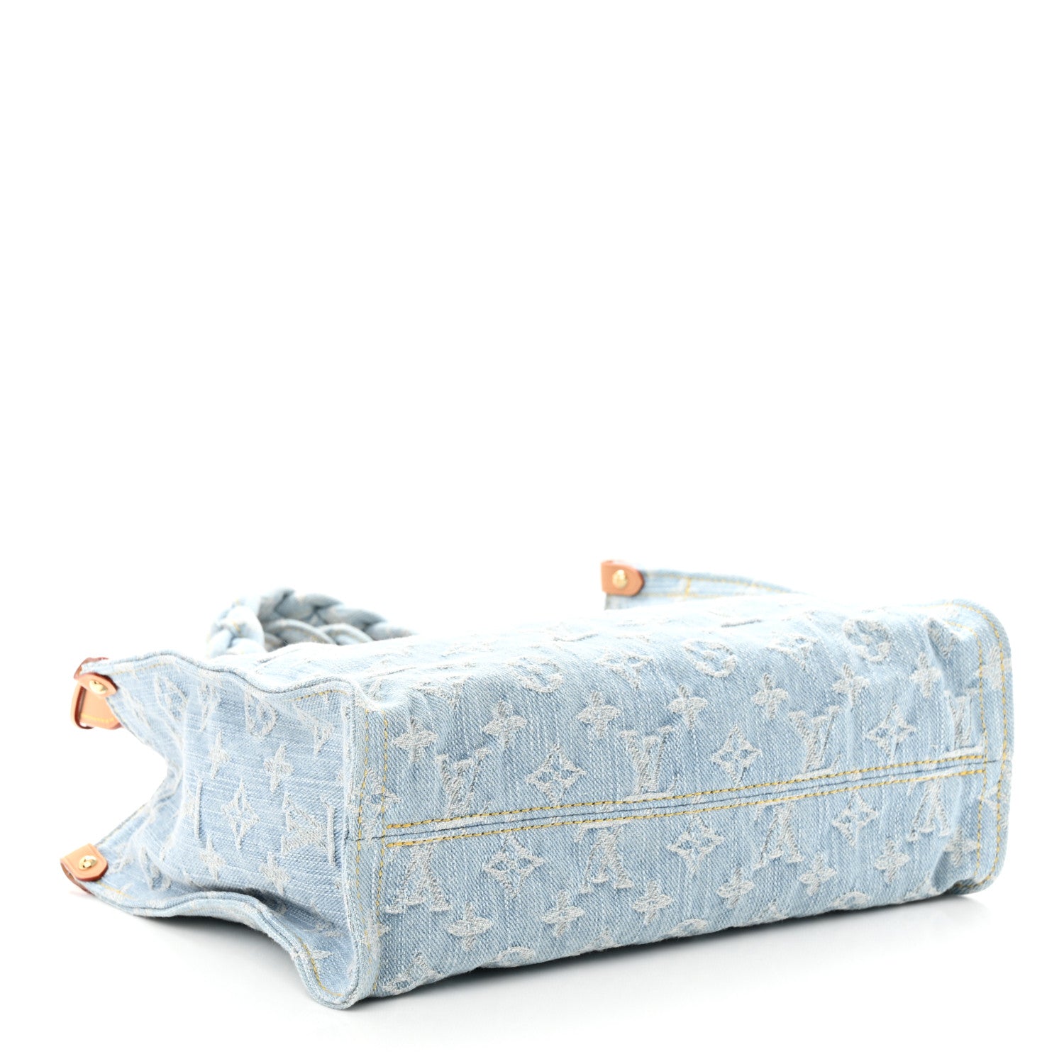Louis Vuitton Monogram Washed Denim Let Go PM Sky Blue 4 of 10