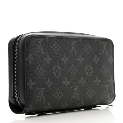 Louis Vuitton Monogram Eclipse Zippy XL Wallet 3 of 7