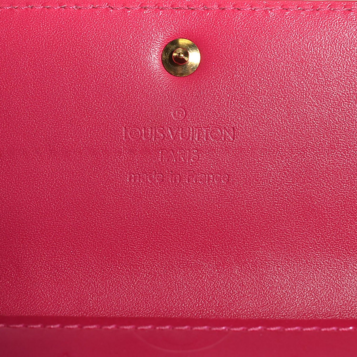 Louis Vuitton Vernis Sarah Wallet Fuchsia 6 of 7
