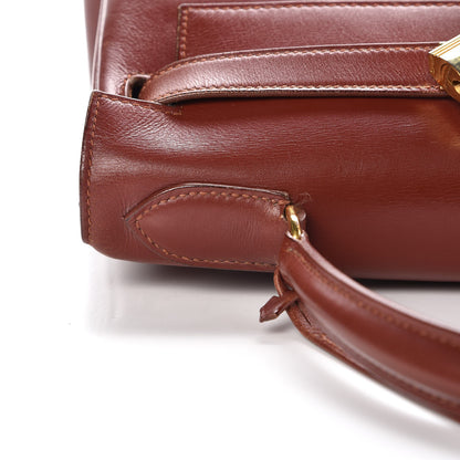 Hermes Box Kelly Retourne 28 Rouge H 30 of 37