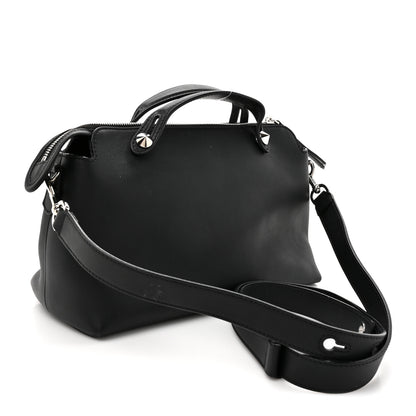 Fendi Vitello Dolce Medium By The Way Boston Bag Black 3 of 15