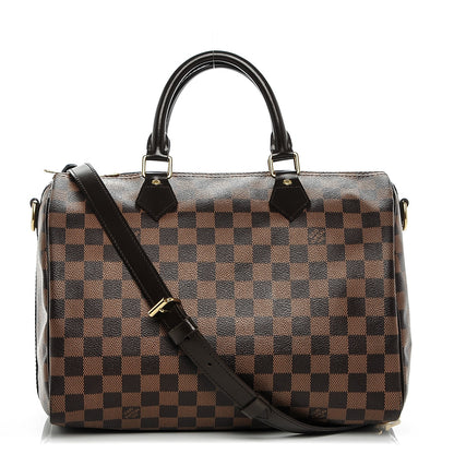 Louis Vuitton Damier Ebene Speedy Bandouliere 30 1 of 7