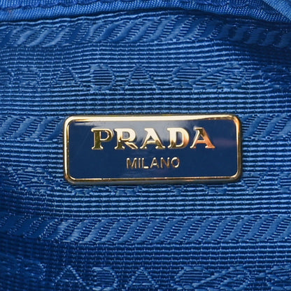 Prada Saffiano Tessuto Nylon Bucket Wristlet Bluette 6 of 9