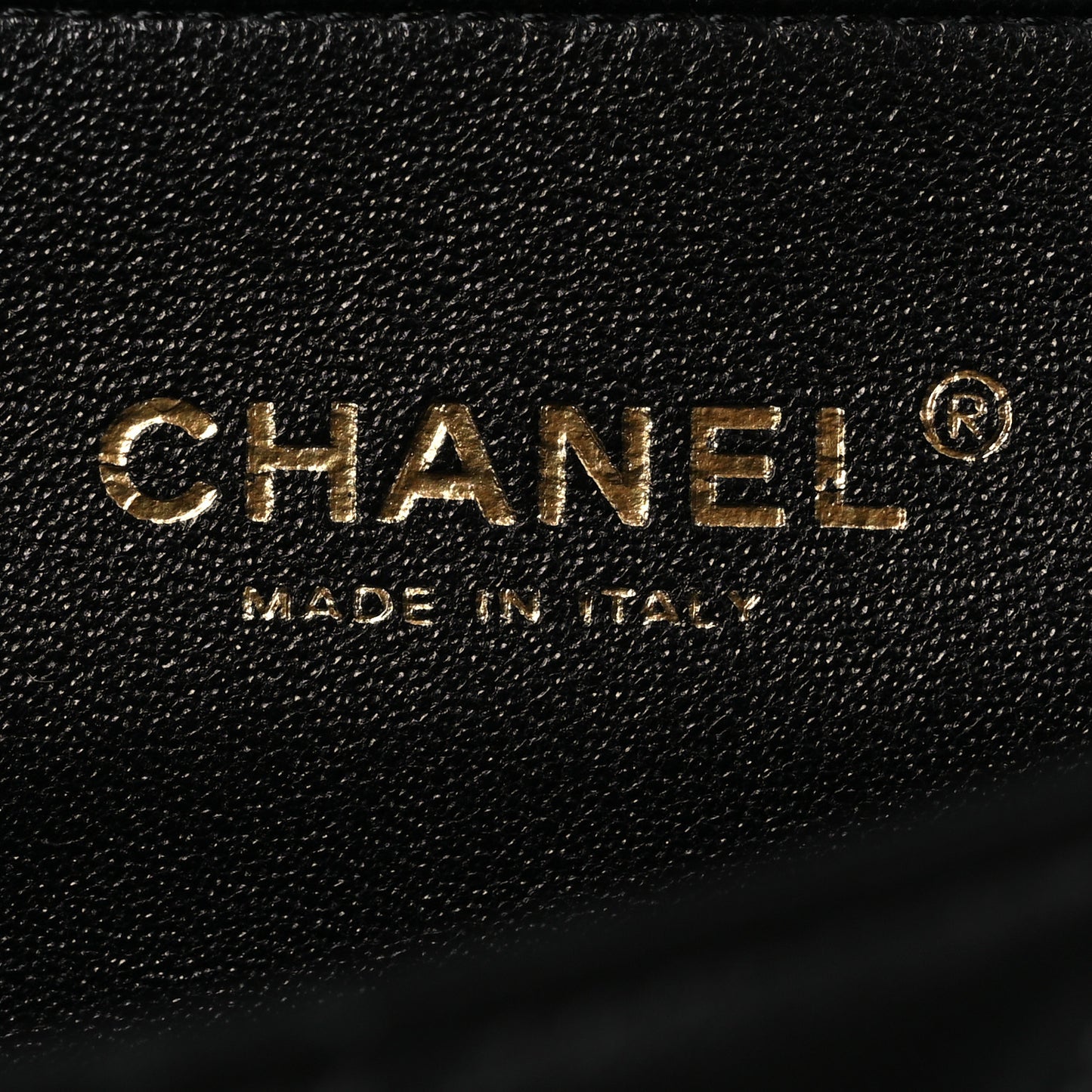 Lambskin Quilted Clutch with Chain Flap Black