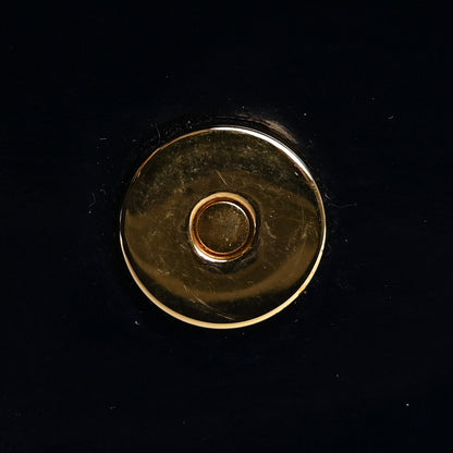 Saint Laurent Patent Monogram Large Belle De Jour Clutch Navy Blue 9 of 11