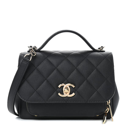 Chanel Caviar Quilted Small Business Affinity Flap Black 1 of 9