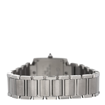 Cartier Stainless Steel 20mm Tank Francaise Quartz Watch 3 of 4
