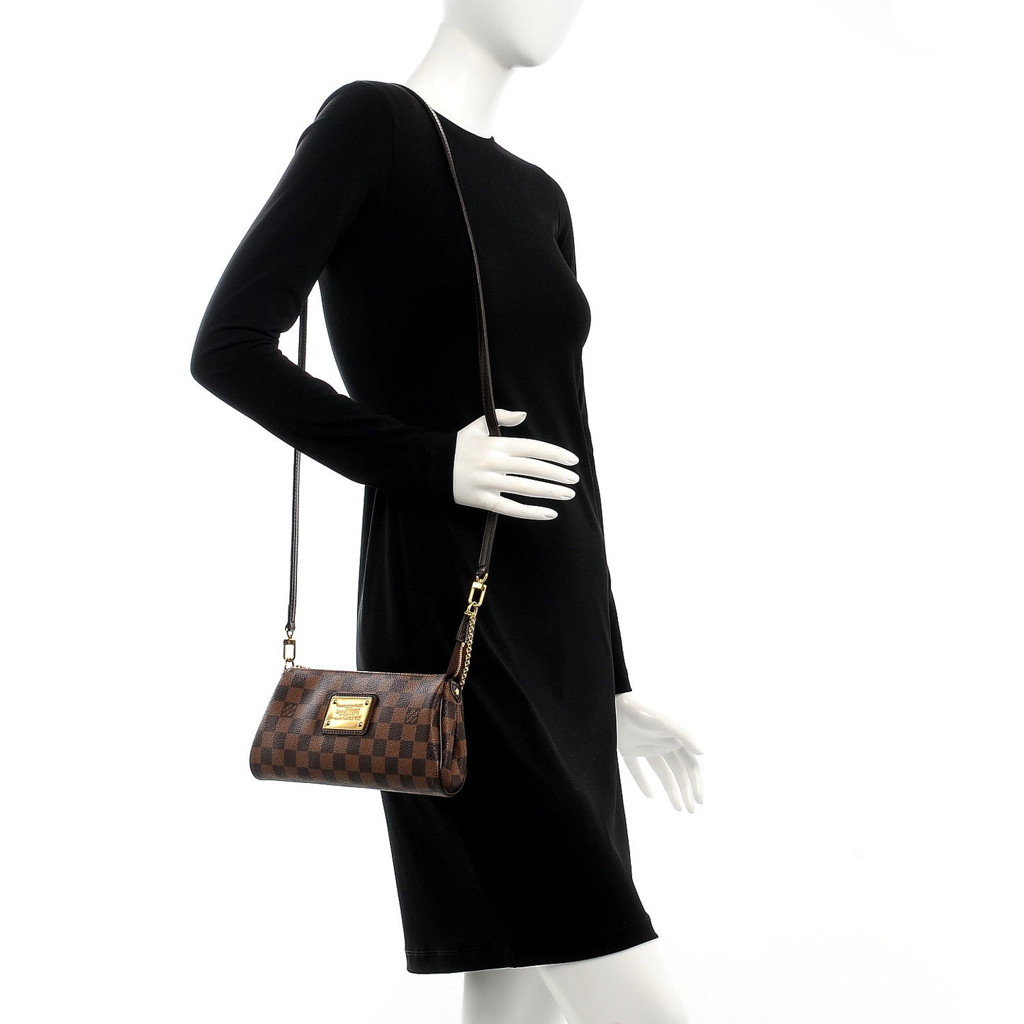 Damier Ebene Eva Clutch