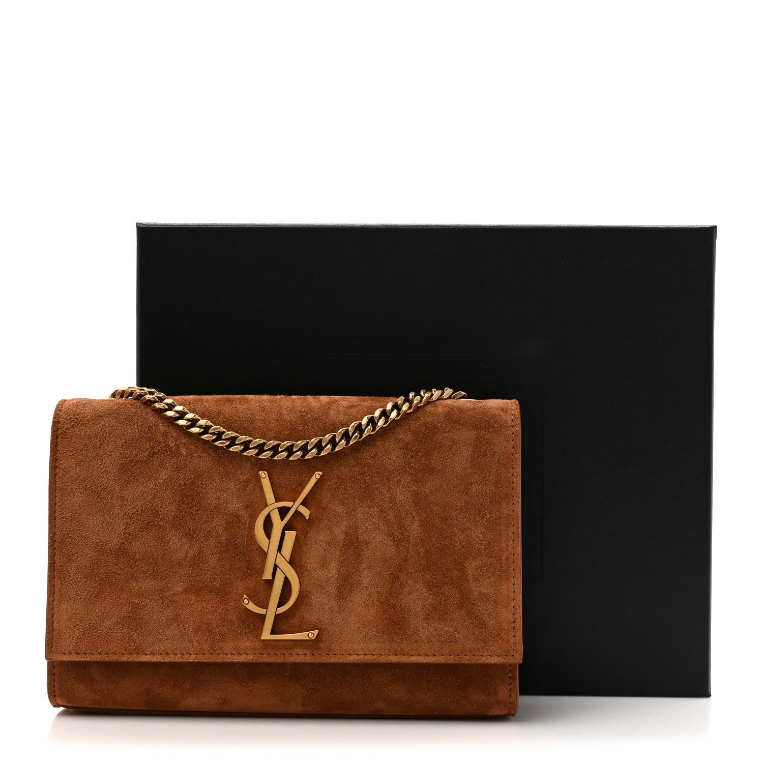Saint Laurent Suede Small Monogram Kate Satchel Macaron 15 of 15