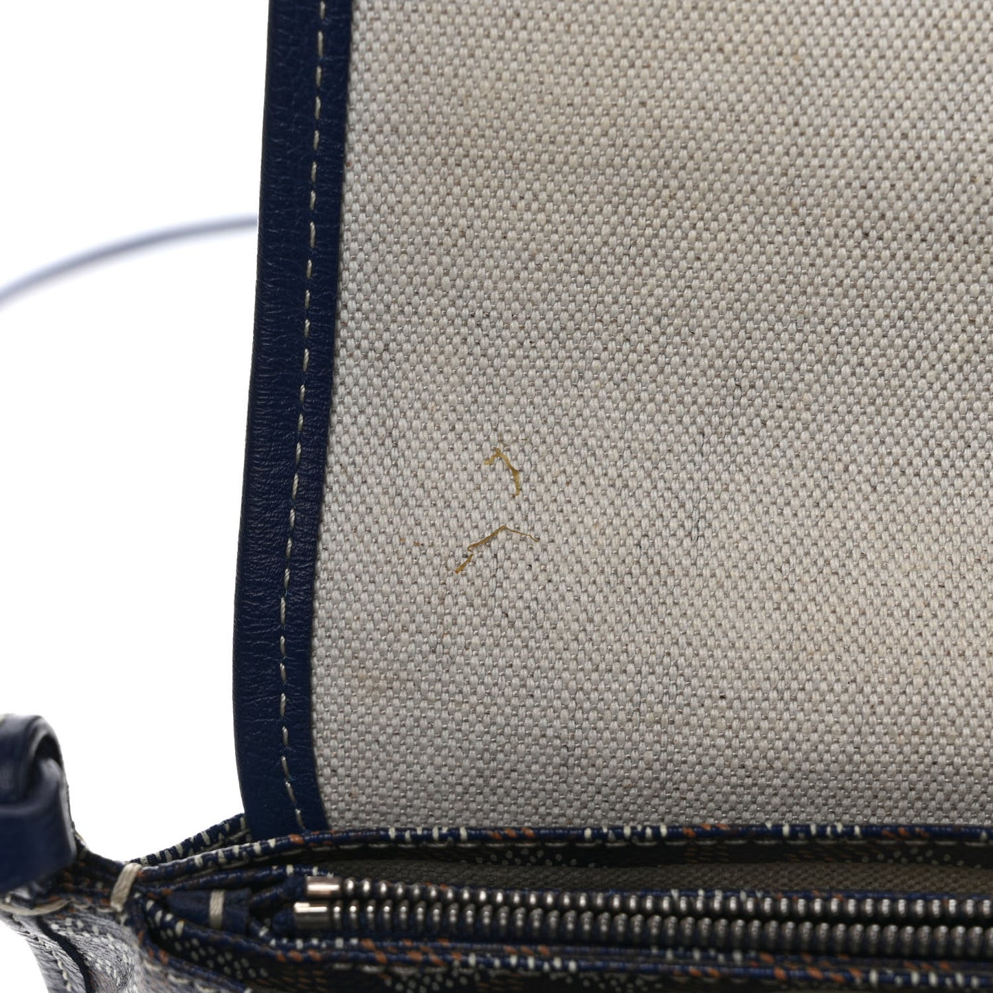 Goyardine Plumet Wallet Clutch Navy