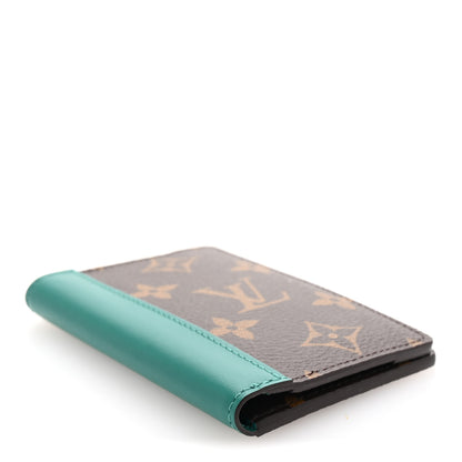 Louis Vuitton Monogram Macassar Pocket Organizer NM Borneo Green 4 of 7