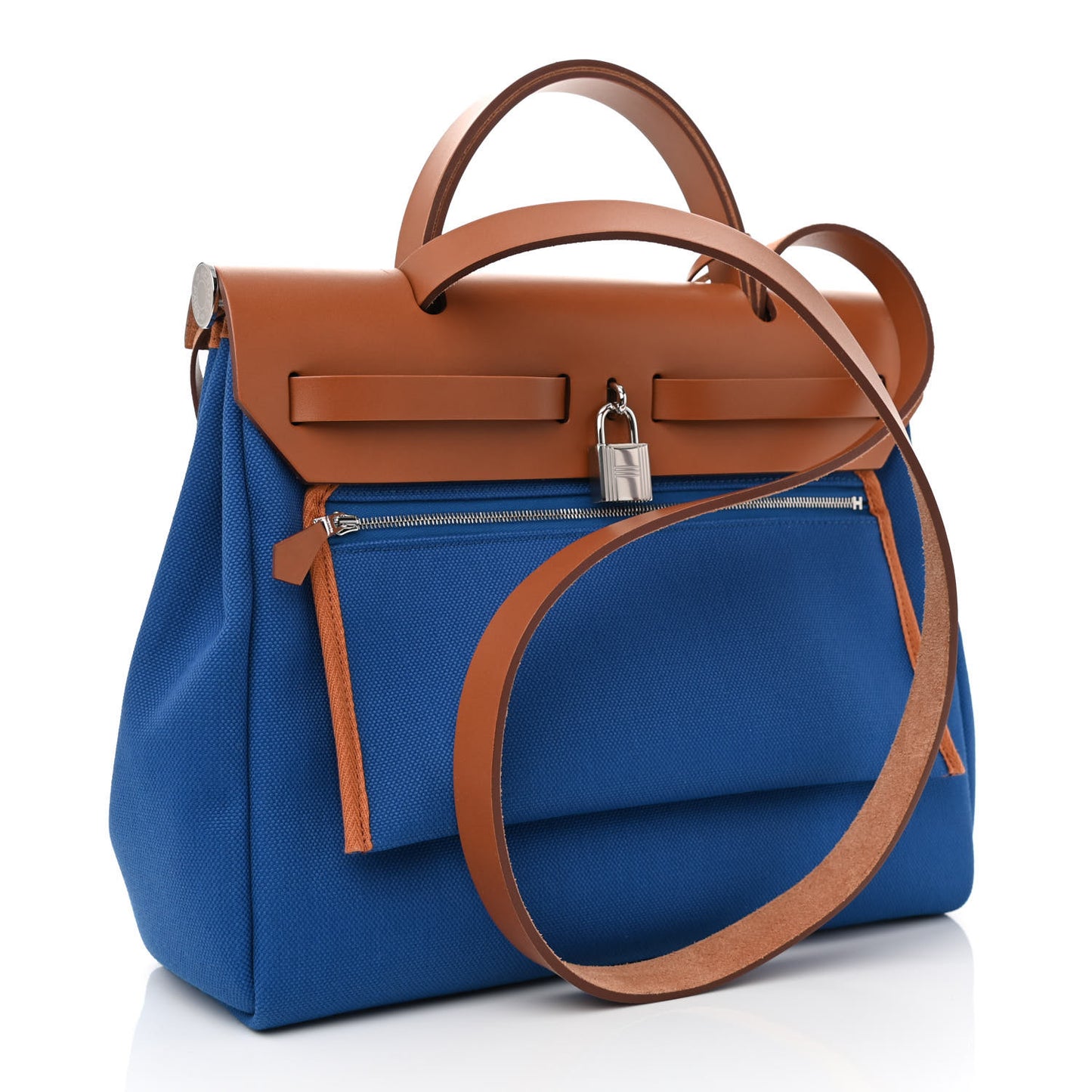 Vache Hunter Toile Herbag Zip 31 PM Azur Natural