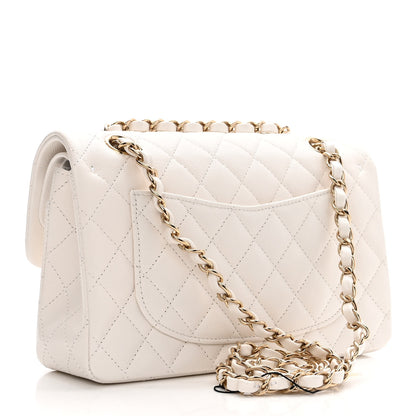 Chanel Caviar Quilted Small Double Flap White 3 of 11