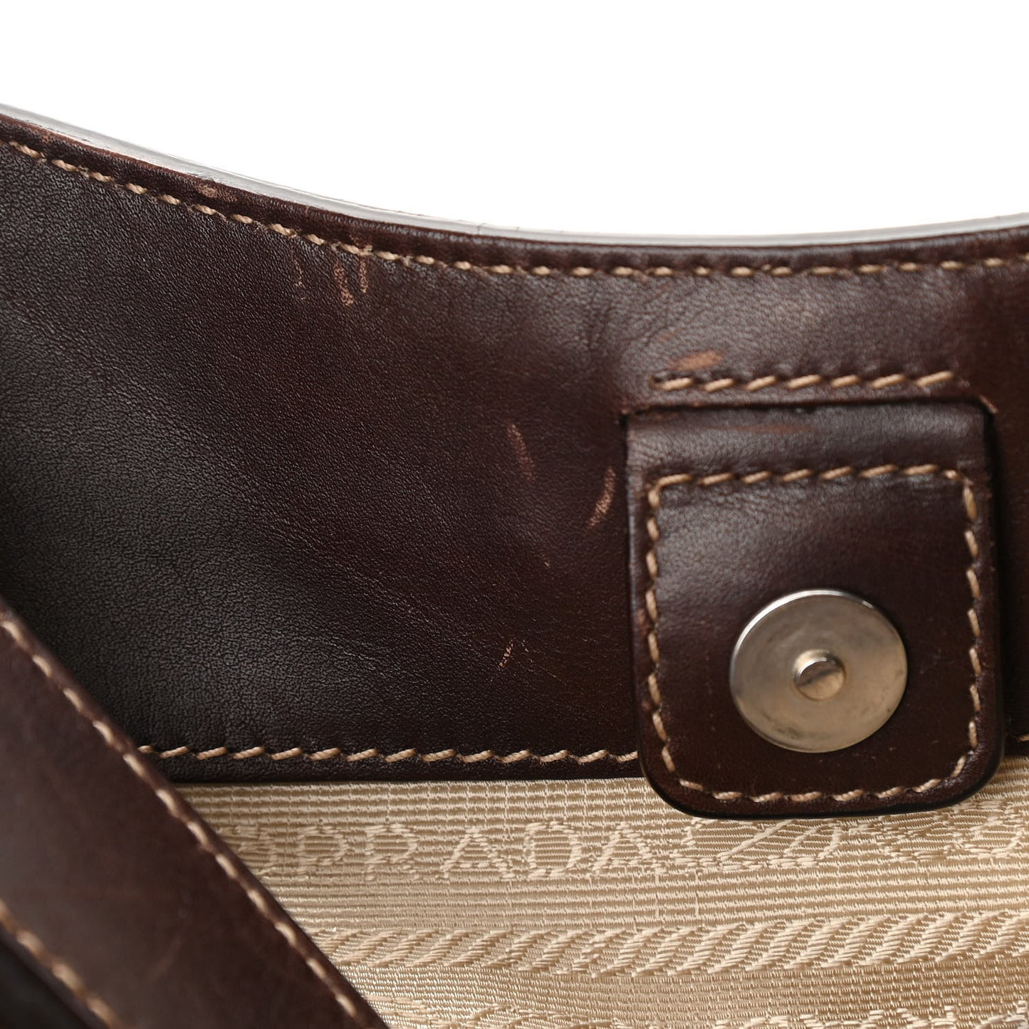 Jacquard Logo Hobo Corda Bruciato