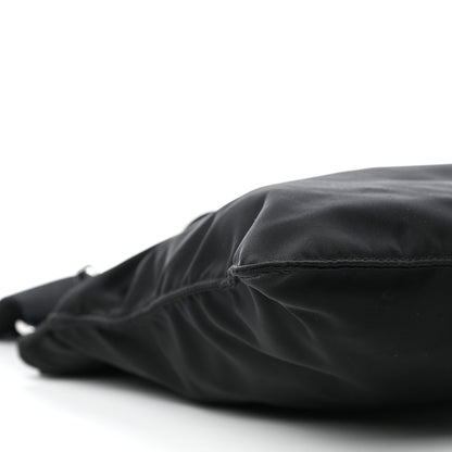 Prada Tessuto Nylon Saffiano Flat Messenger Bag Black 7 of 8