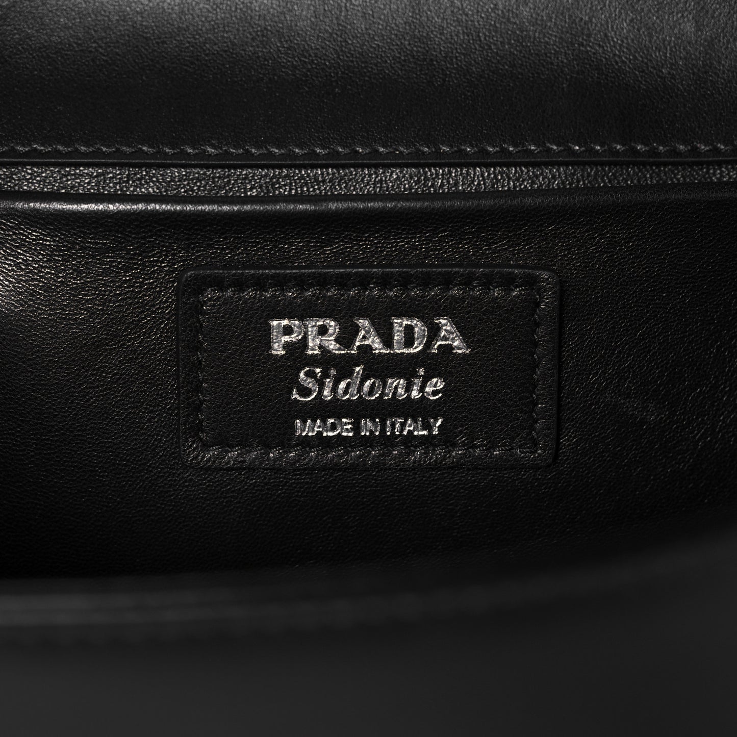 City Calfskin Sidonie Shoulder Bag Black
