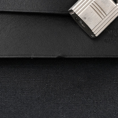 Hermes Toile Vache Calfskin Herbag 39 MM Black 13 of 15