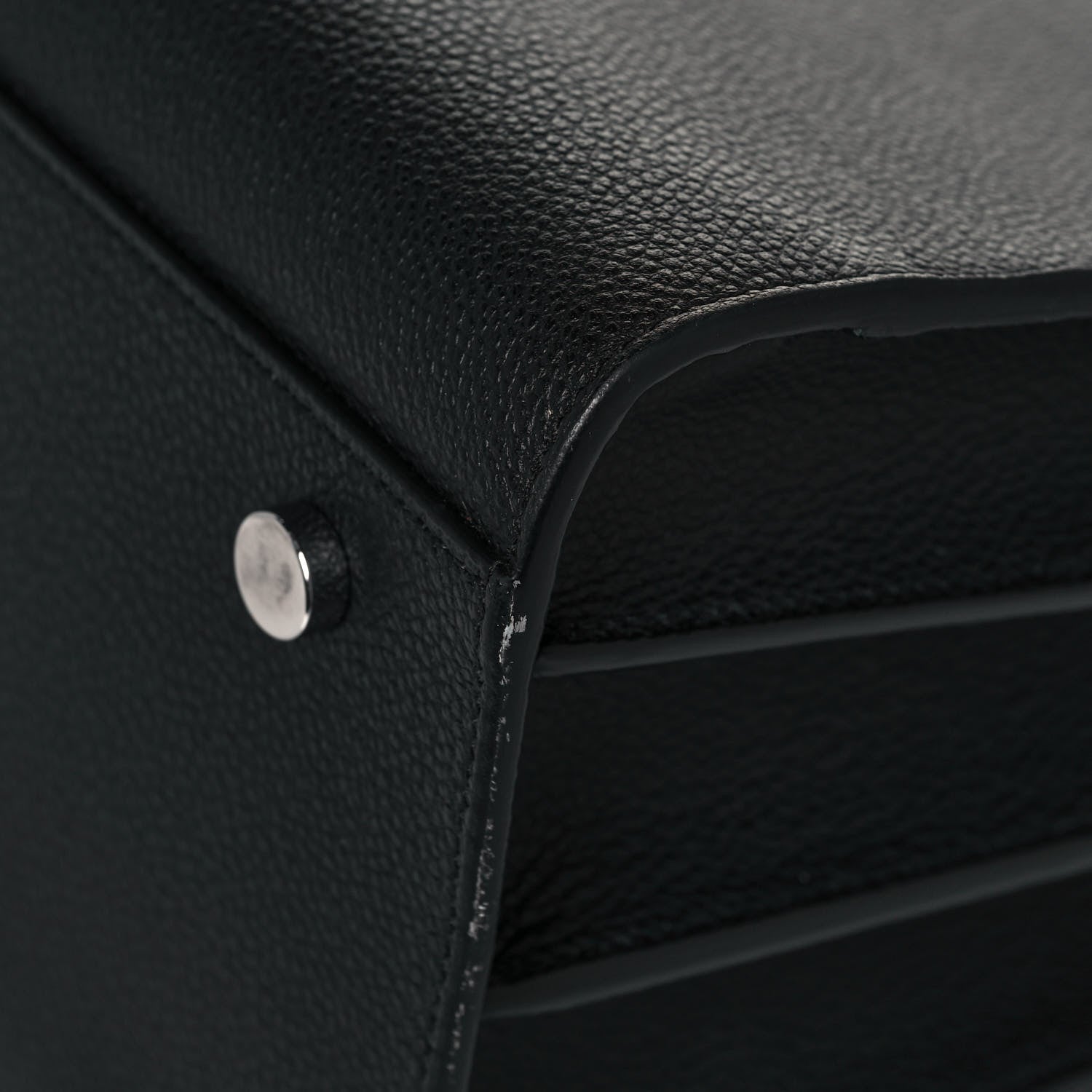 Saint Laurent Grained Calfskin Small Sac De Jour Black 6 of 14