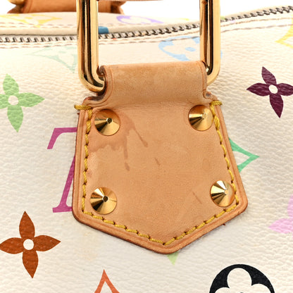 Louis Vuitton Monogram Multicolor Speedy 30 White 11 of 14