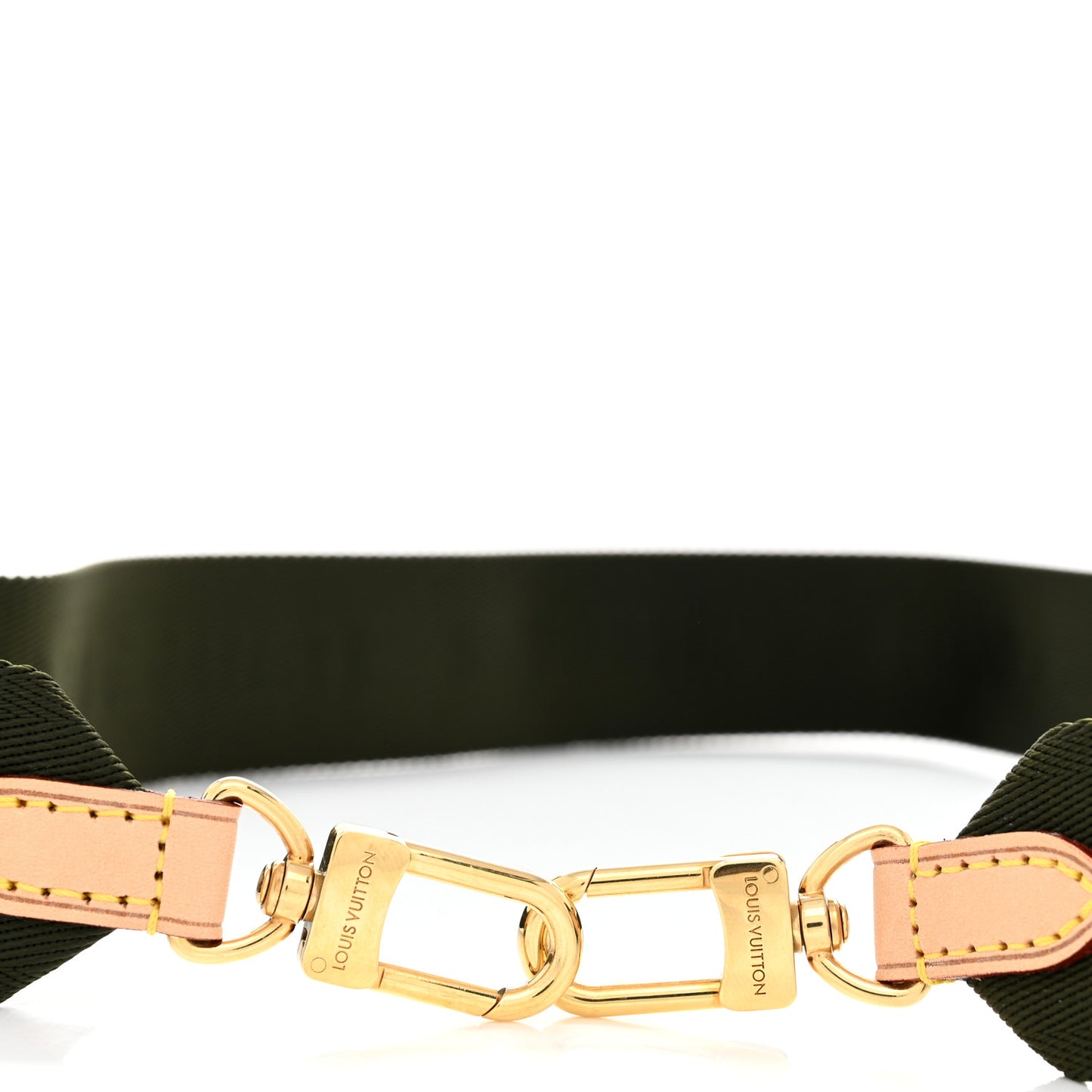 Monogram New Wave Multi Pochette Accessories Shoulder Strap Khaki