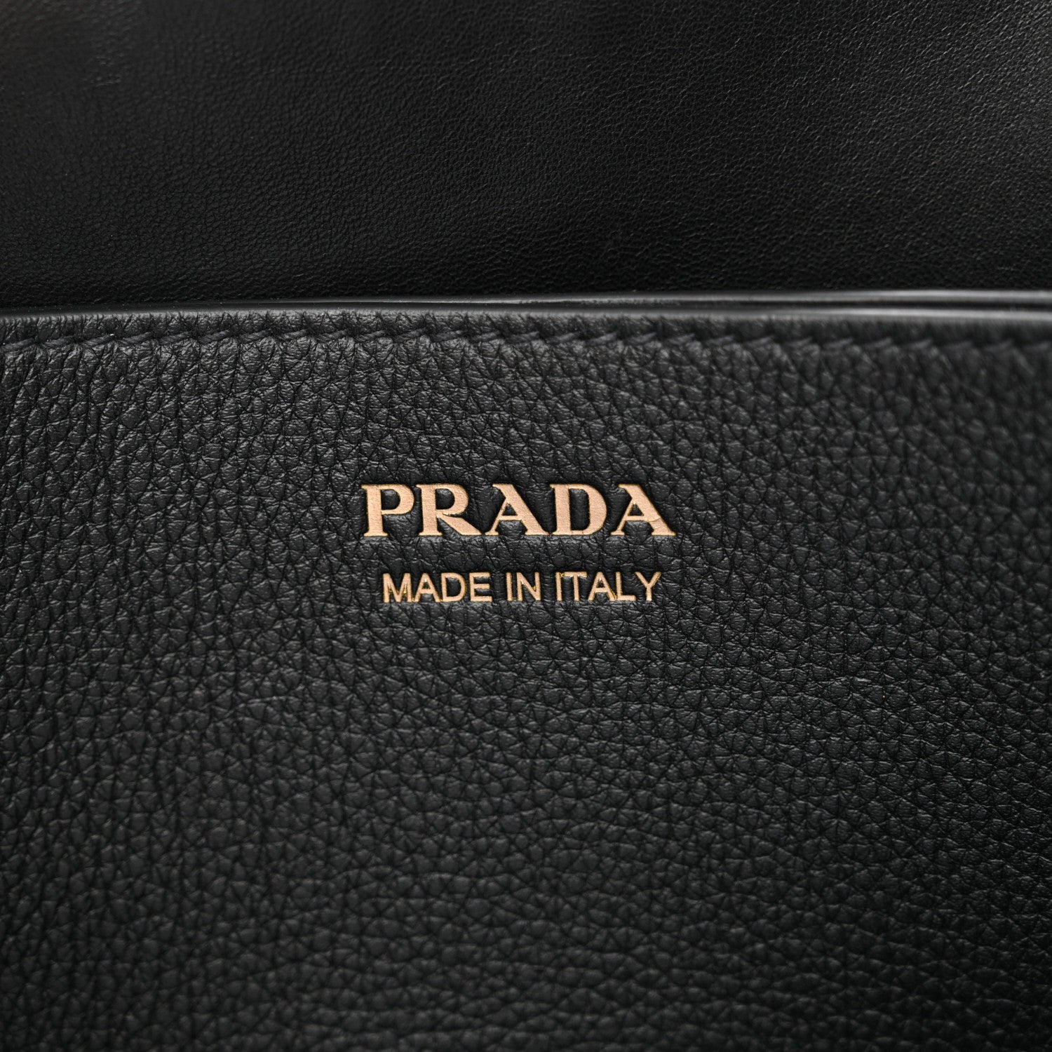 Prada Vitello Daino Large Buckle Bag With Belt Black 6 of 10