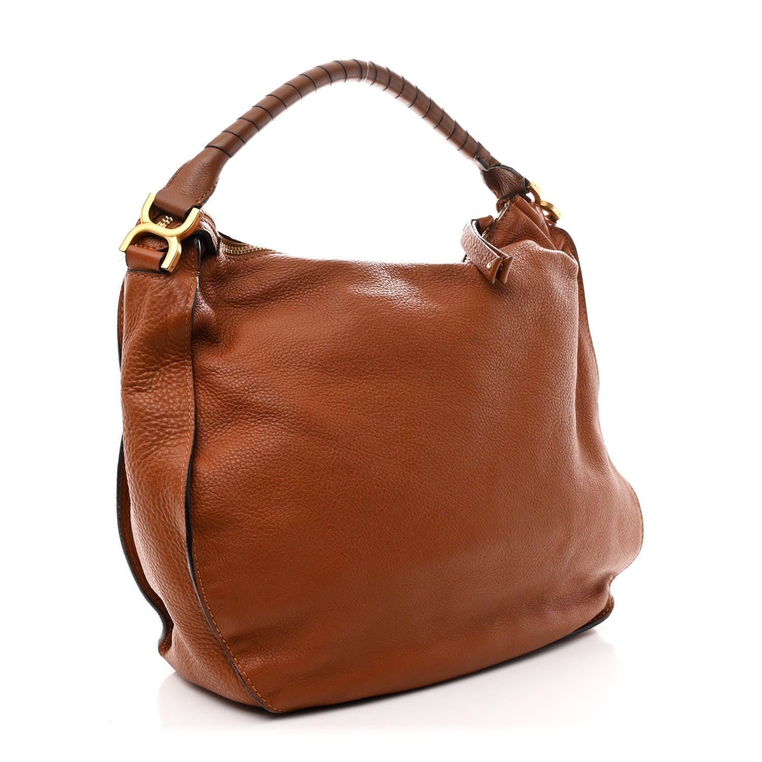 Chloe Calfskin Large Marcie Hobo Tan 3 of 14