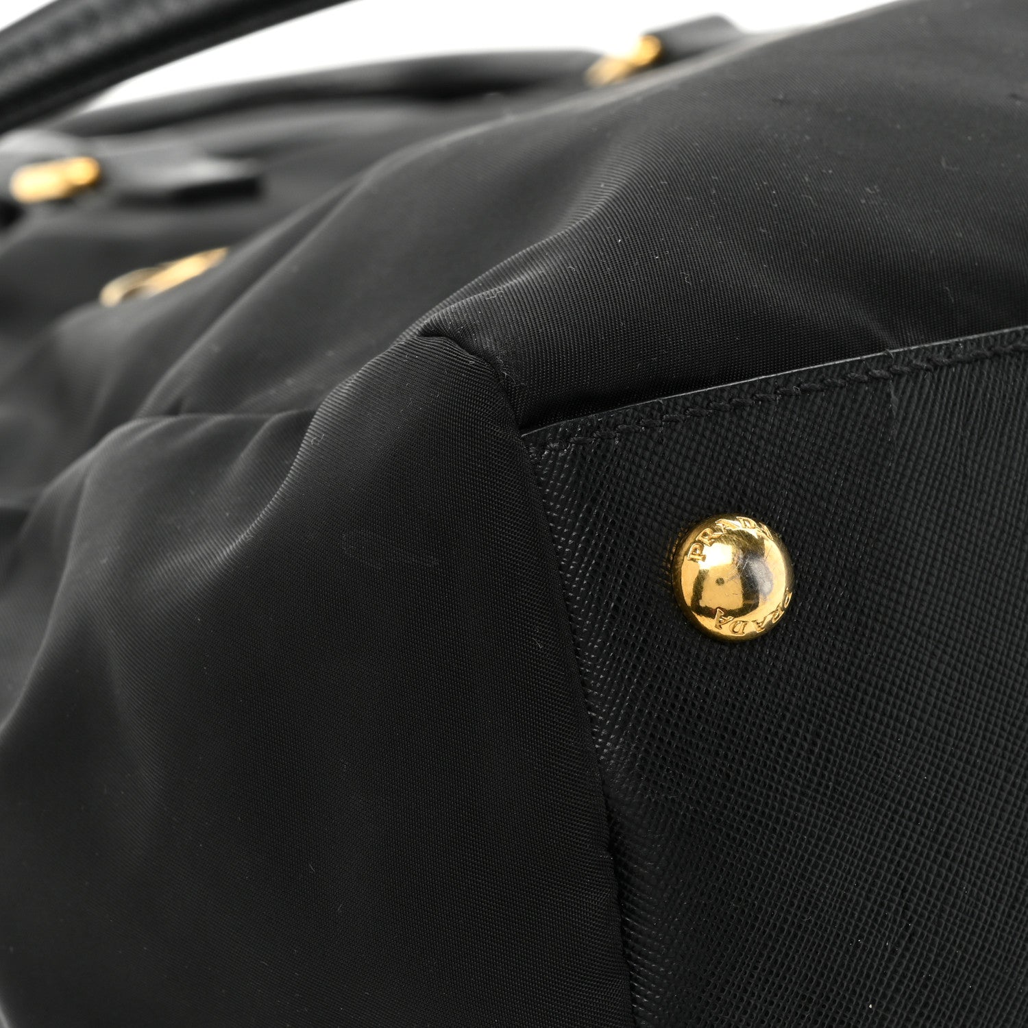 Prada Nylon Sequin Tote Black 16 of 18