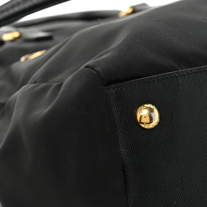 Prada Nylon Sequin Tote Black 16 of 18