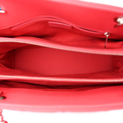 Chanel Caviar Quilted Timeless CC Soft Tote Coral 5 of 11
