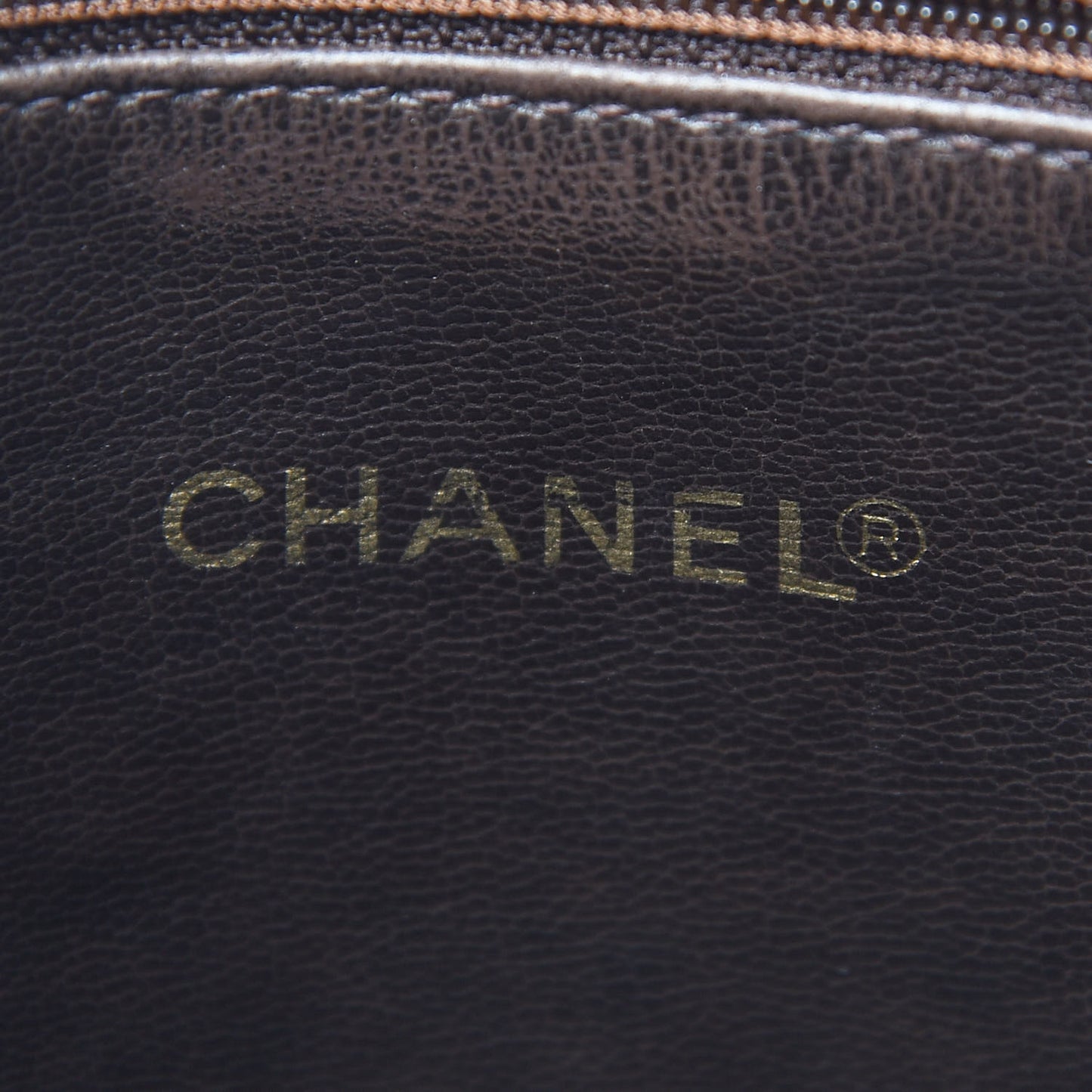 Lambskin CC Shoulder Bag Brown