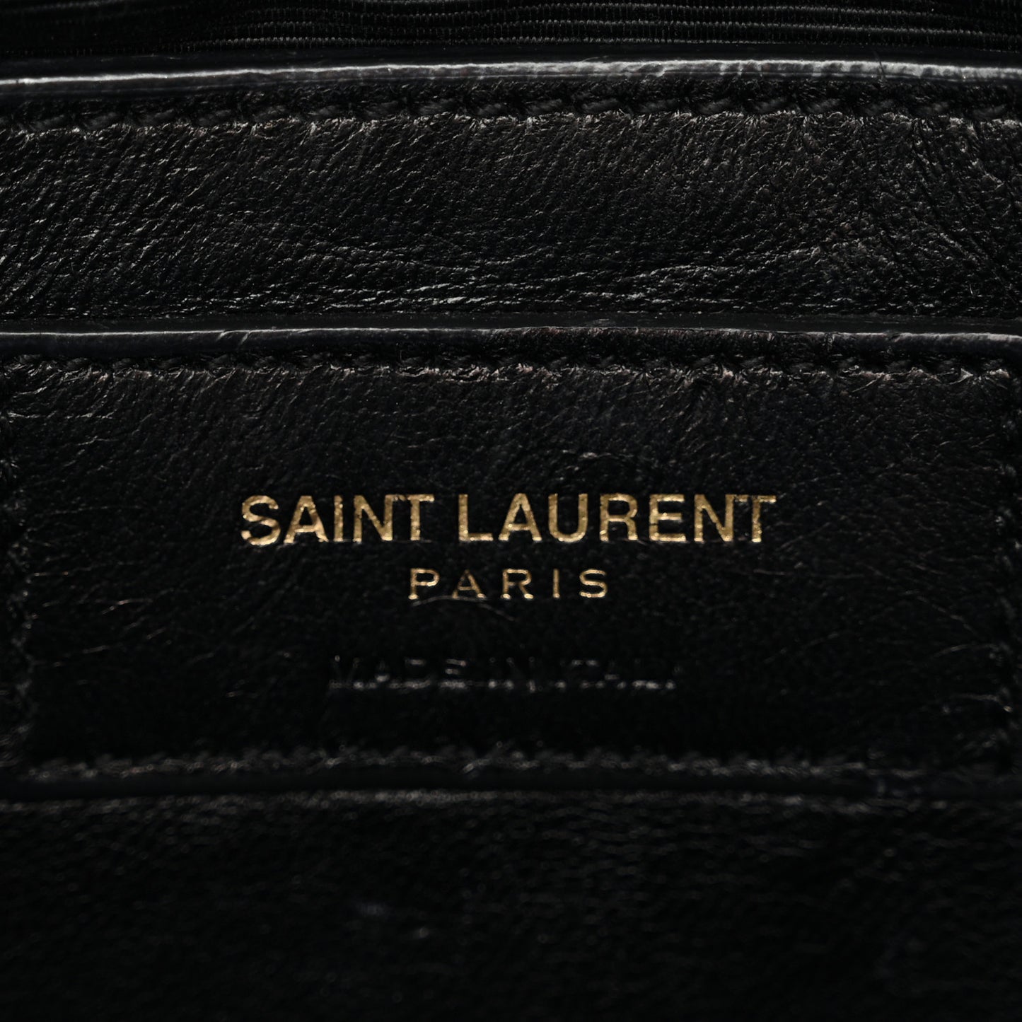 Grain De Poudre Small Monogram Kate Satchel Black