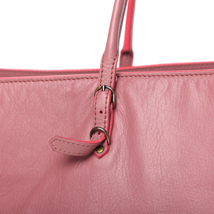 Balenciaga Veau Papier A4 Tote Rose Anglaise 12 of 13