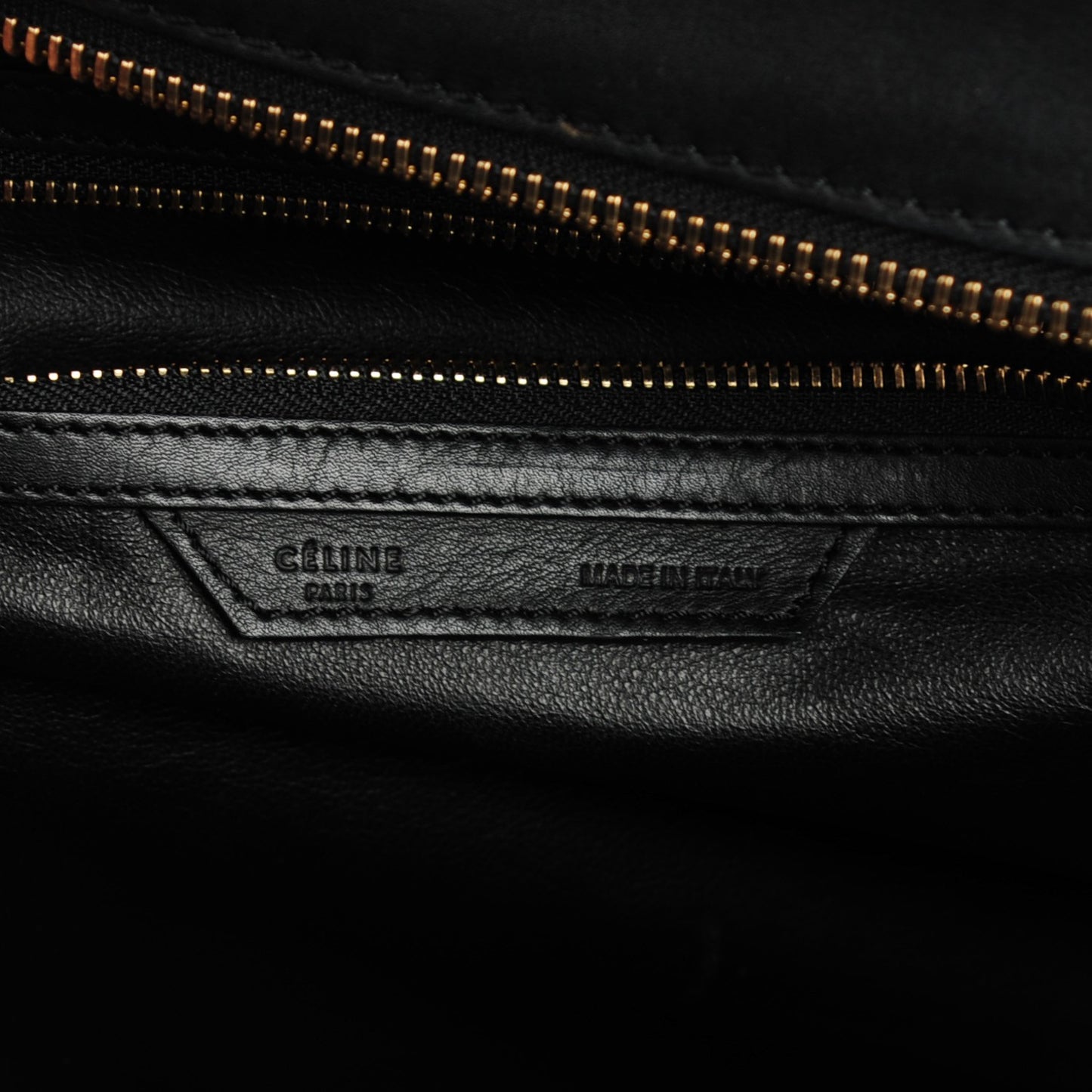 Smooth Calfskin Mini Luggage Black