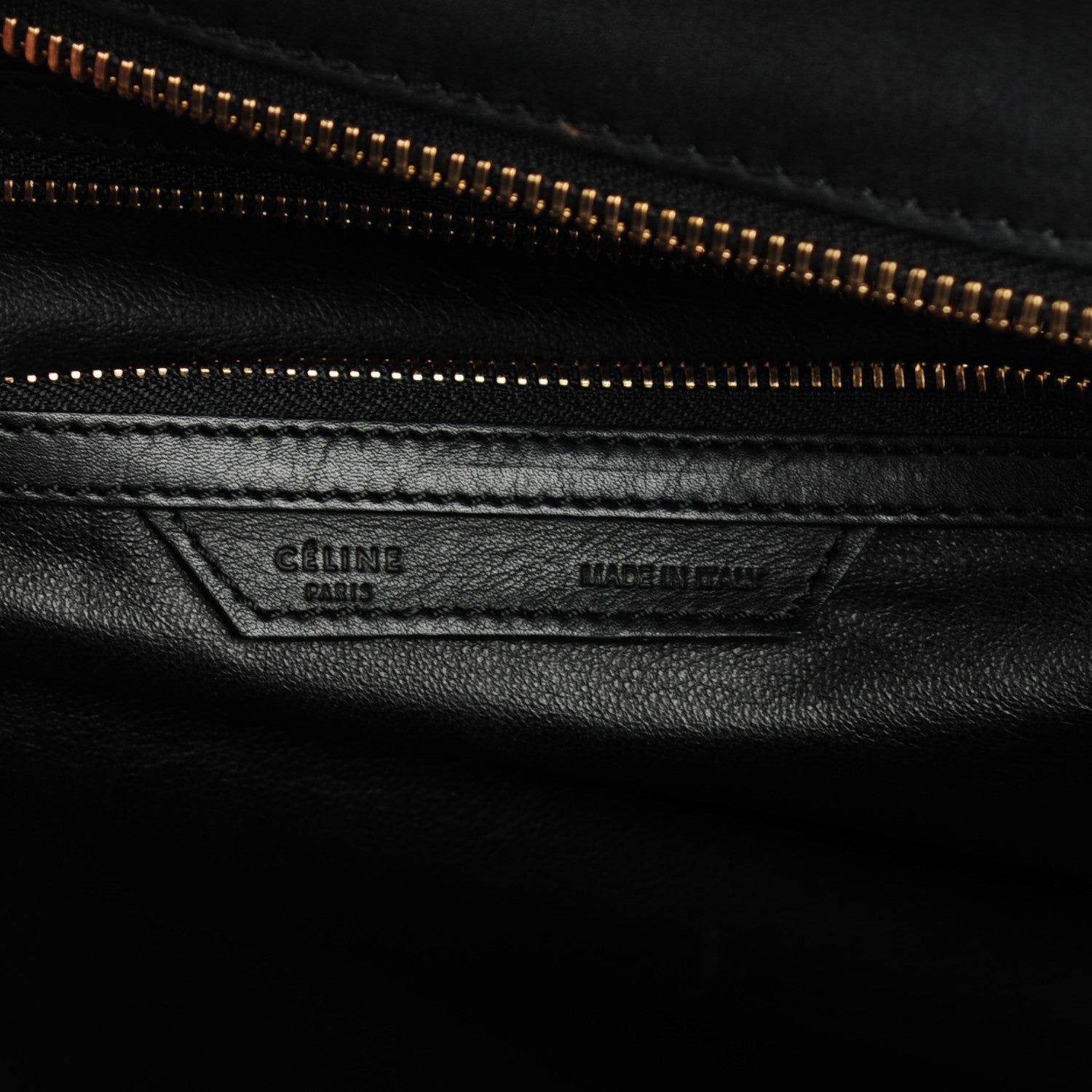 Celine Smooth Calfskin Mini Luggage Black 7 of 8