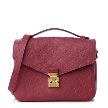Louis Vuitton Empreinte Pochette Metis Rose Bruyere 1 of 8