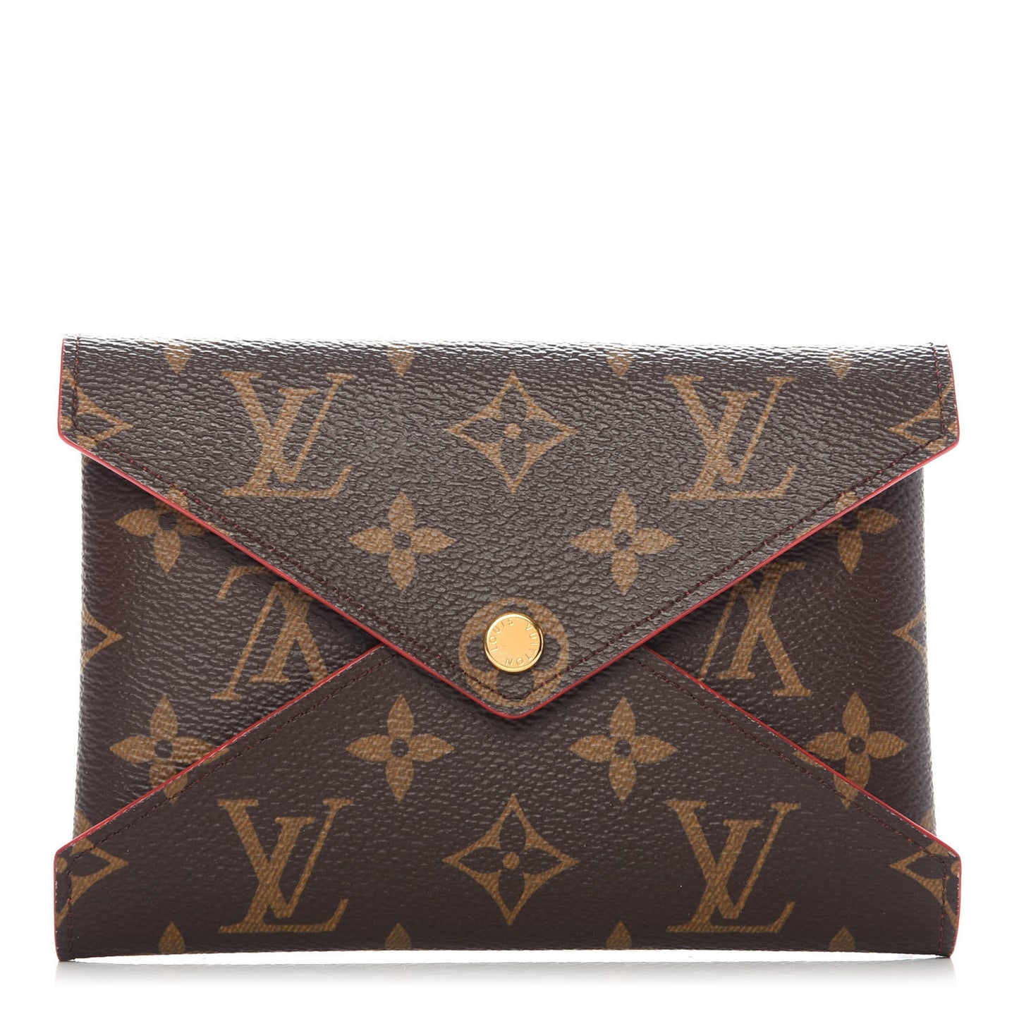 Monogram Medium Kirigami Pochette Insert Coquelicot