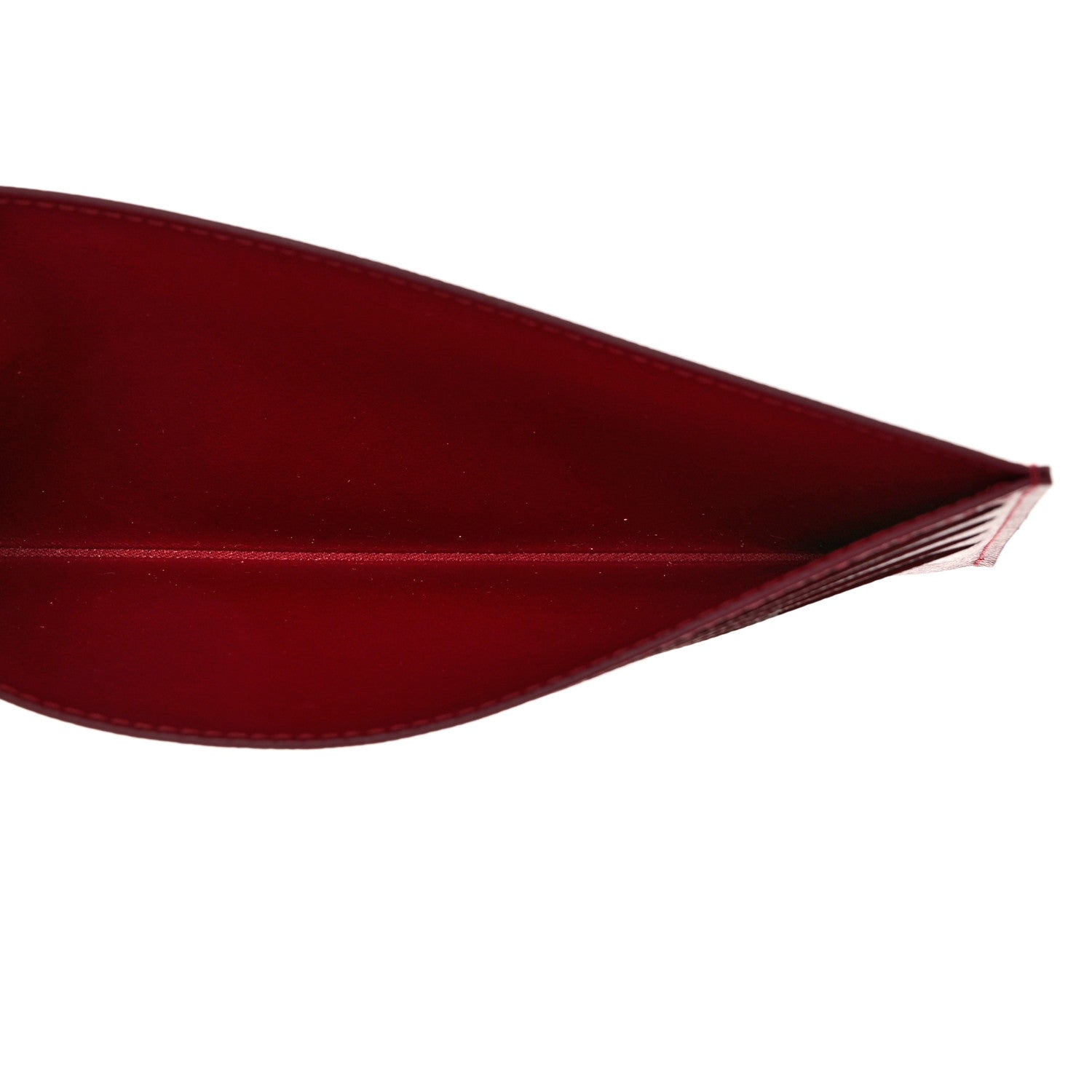 Louis Vuitton Calfskin Felicie Card Holder Insert Fuchsia 5 of 6