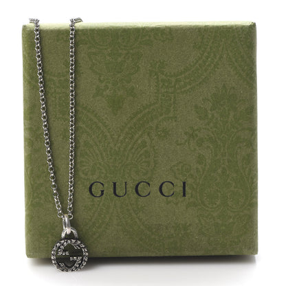 Gucci Sterling Silver Interlocking G Pendant Necklace 6 of 6
