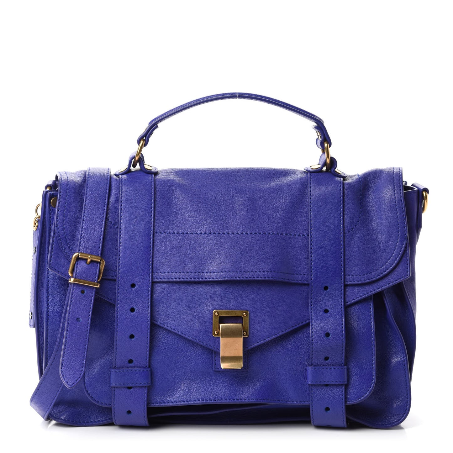Lambskin Medium PS1 Satchel Ultramarine