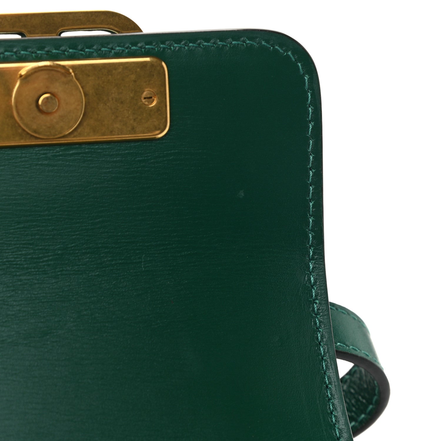 Valentino Garavani Smooth Calfskin Micro VSling Shoulder Bag Green 11 of 14