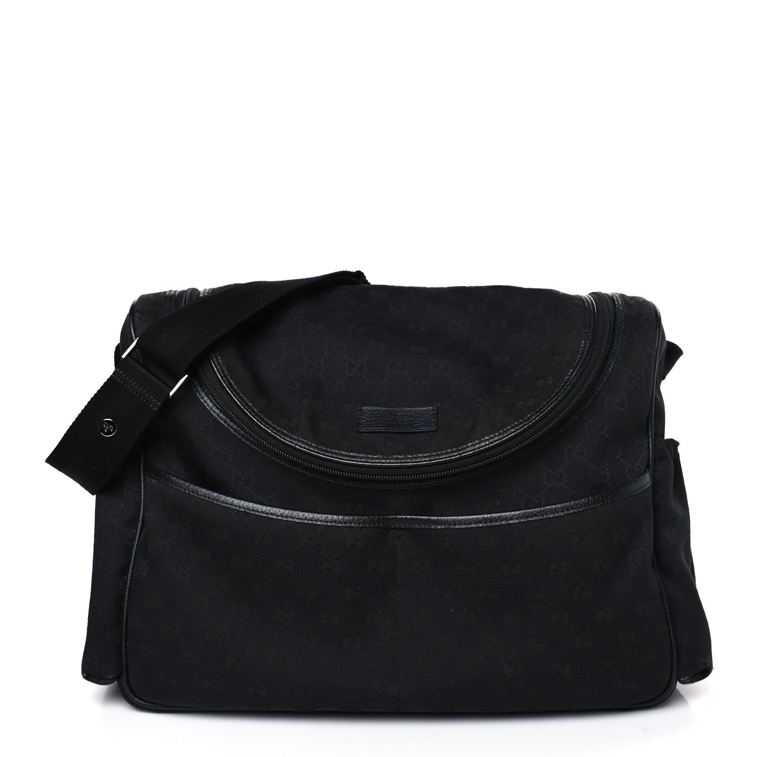 Gucci Monogram Large Diaper Bag Black 3 of 10
