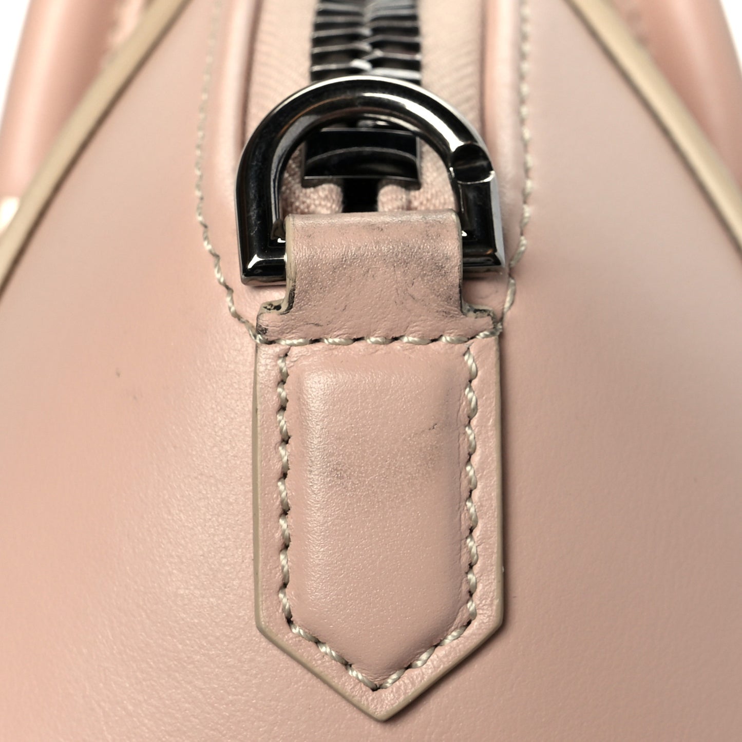 Metallic Calfskin Mini Antigona Light Pink