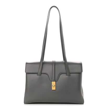 Celine Calfskin Medium Soft 16 Bag Anthracite 1 of 11
