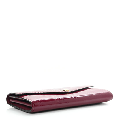 Louis Vuitton Vernis Sarah Wallet NM Magenta 3 of 6