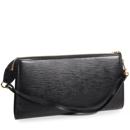 Louis Vuitton Epi Pochette Accessories 21 Black 3 of 7