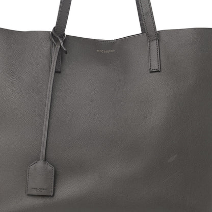 Saint Laurent Calfskin Large Shopping Tote Asphalt 9 of 18